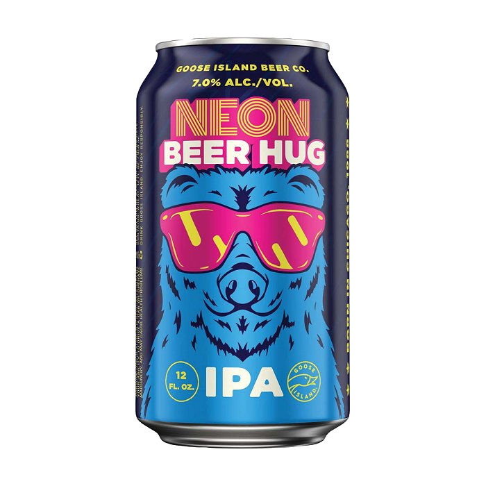 Goose Island Beer Co Neon Beer Hug IPA