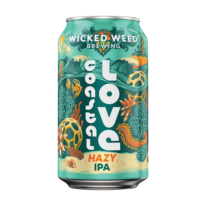 Wicked Weed Brewing Coastal Love Hazy IPA