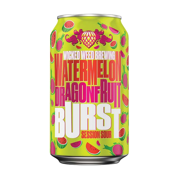 Wicked Weed Brewing Watermelon Dragonfruit Burst Session Sour
